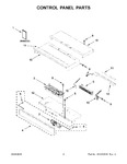 Diagram for 02 - Control Panel Parts