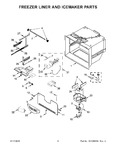 Diagram for 04 - Freezer Liner And Icemaker Parts