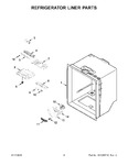 Diagram for 03 - Refrigerator Liner Parts