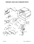 Diagram for 04 - Freezer Liner And Icemaker Parts