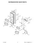 Diagram for 05 - Refrigerator Door Parts