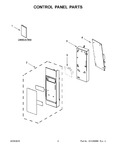 Diagram for 02 - Control Panel Parts