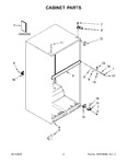 Diagram for 02 - Cabinet Parts