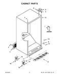 Diagram for 02 - Cabinet Parts