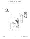 Diagram for 02 - Control Panel Parts