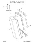 Diagram for 02 - Control Panel Parts