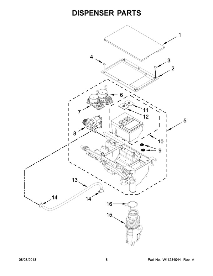 Diagram for WFC8090GX0