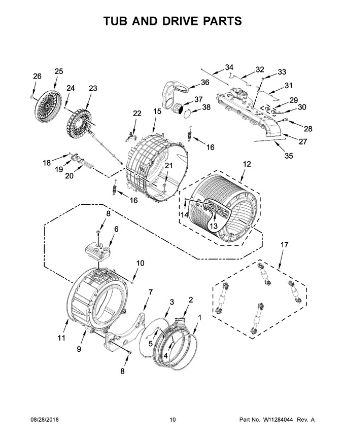 Diagram for WFC8090GX0