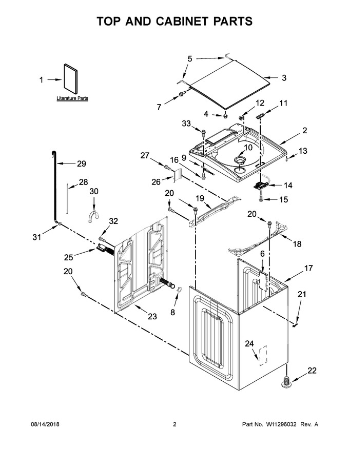 Diagram for WTW7000DW4