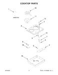 Diagram for 02 - Cooktop Parts