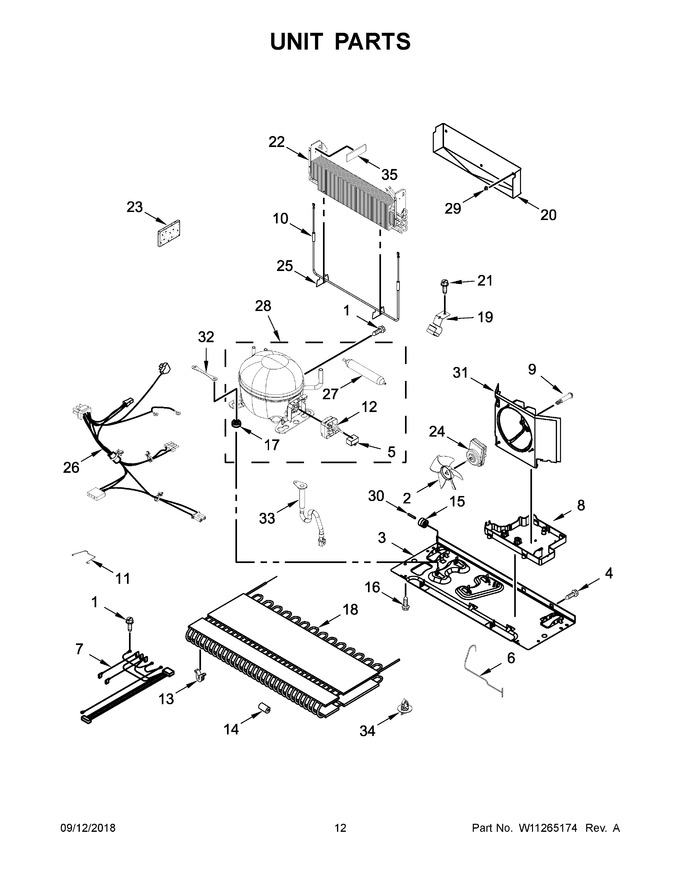 Diagram for WRFA35SWHZ01