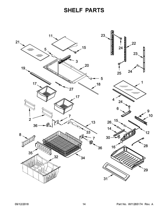 Diagram for WRFA35SWHZ01