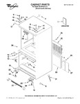 Diagram for 01 - Cabinet Parts