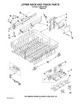 Diagram for 09 - Upper Rack And Track Parts