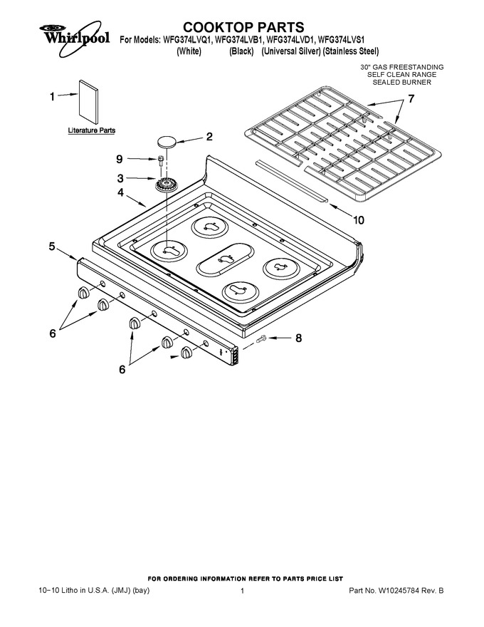 Diagram for WFG374LVD1