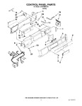 Diagram for 03 - Control Panel Parts