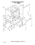 Diagram for 05 - Tub And Frame Parts