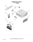 Diagram for 10 - Lower Rack Parts