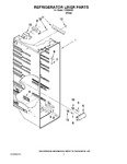 Diagram for 02 - Refrigerator Liner Parts