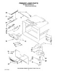 Diagram for 02 - Freezer Liner Parts