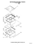 Diagram for 03 - Refrigerator Shelf Parts