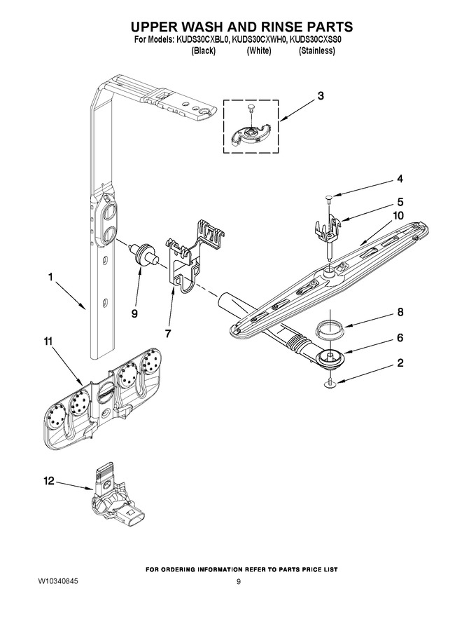 Diagram for KUDS30CXBL0