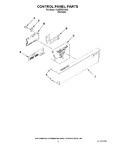 Diagram for 02 - Control Panel Parts