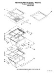 Diagram for 03 - Refrigerator Shelf Parts