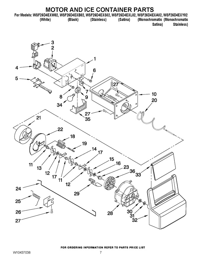 Diagram for WSF26D4EXY02