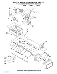 Diagram for 05 - Motor And Ice Container Parts