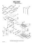 Diagram for 06 - Shelf Parts