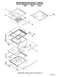 Diagram for 03 - Refrigerator Shelf Parts