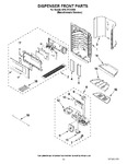 Diagram for 09 - Dispenser Front Parts