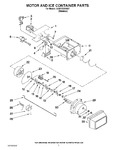 Diagram for 05 - Motor And Ice Container Parts