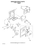 Diagram for 08 - Dispenser Front Parts