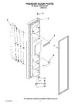 Diagram for 07 - Freezer Door Parts