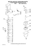 Diagram for 09 - Motor And Ice Container Parts