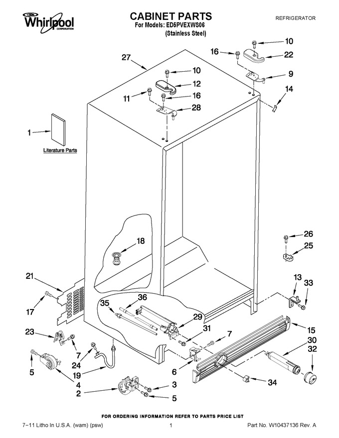 Diagram for ED5PVEXWS06