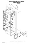 Diagram for 02 - Refrigerator Liner Parts