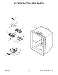 Diagram for 03 - Refrigerator Liner Parts