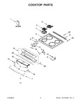 Diagram for 02 - Cooktop Parts