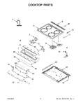 Diagram for 02 - Cooktop Parts