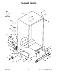 Diagram for 02 - Cabinet Parts