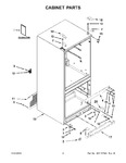 Diagram for 02 - Cabinet Parts