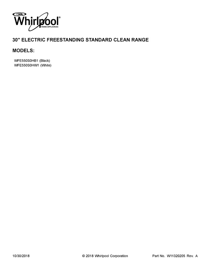 Diagram for WFE550S0HW1