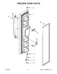 Diagram for 08 - Freezer Door Parts