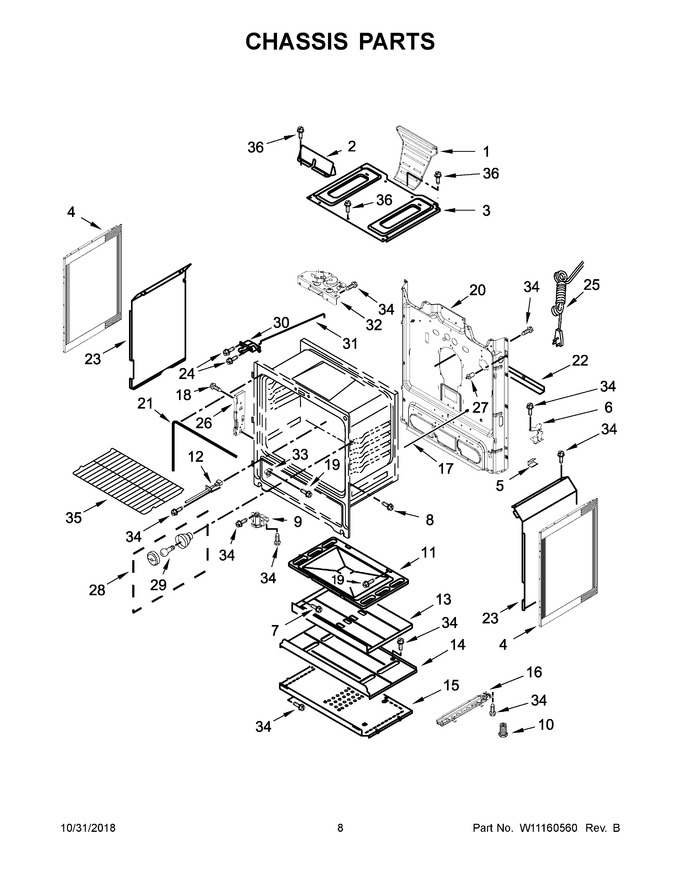 Diagram for WFG525S0HB0