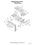 Diagram for 09 - Freezer Door Parts