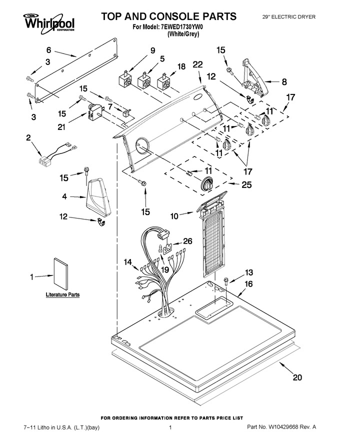 Diagram for 7EWED1730YW0