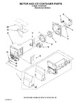 Diagram for 04 - Motor And Ice Container Parts